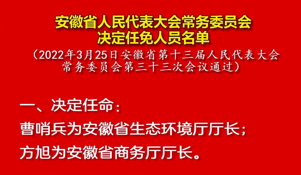 安徽省最新任命,安徽省最新任命，引领未来发展的新篇章